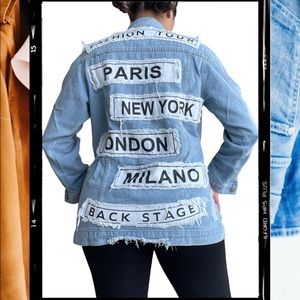 Back stage jacket! 🎫